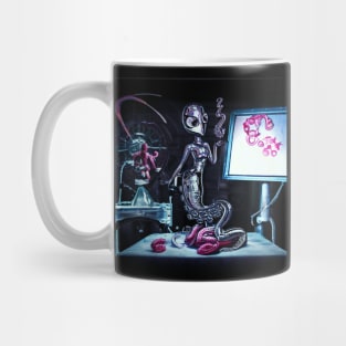 Tentacle imaging table Mug